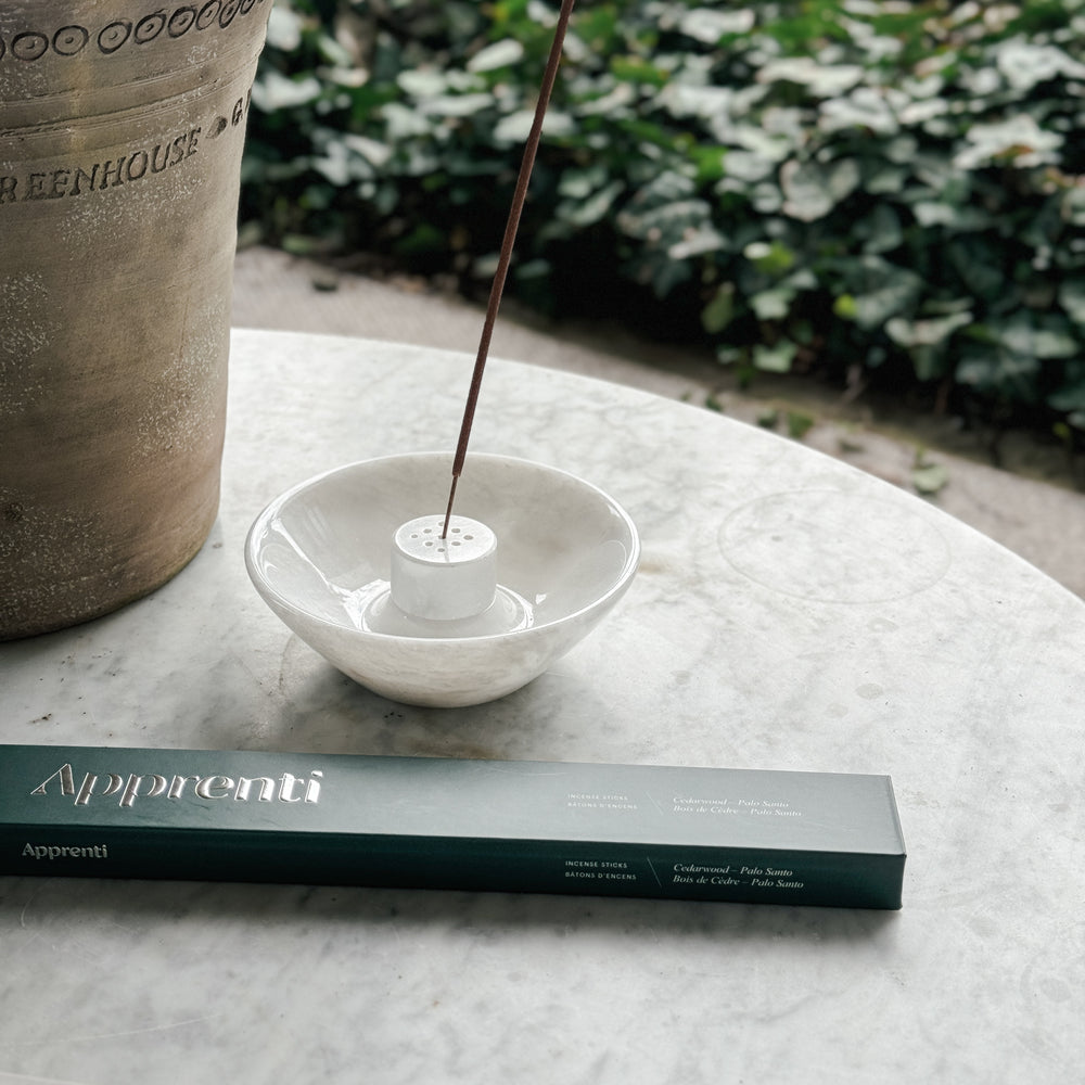 Marble Incense with Insert.