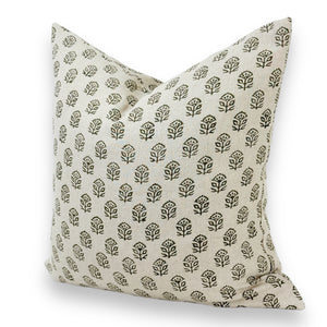 Millie Green 22" Pillow Cover