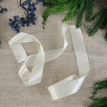 Ivory Satin 1.5” Wide Ribbon.