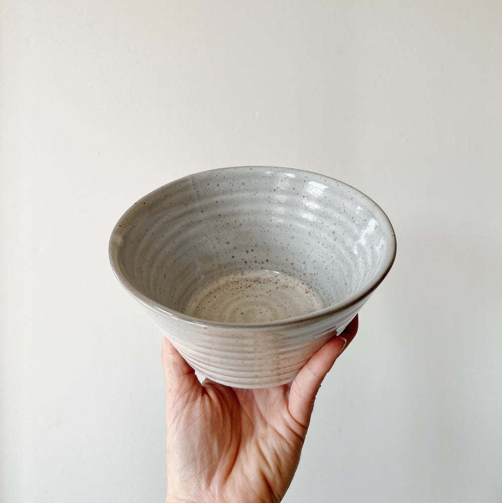 Small White Cereal Bowl.