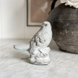 Grey concrete bird