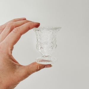 Vintage Glass Toothpick Holder V