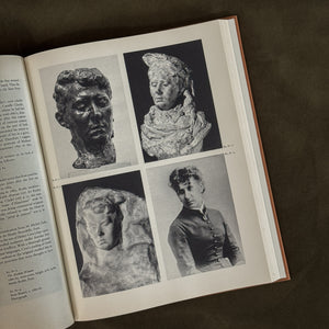 Vintage Sculpture of Auguste Rodin book