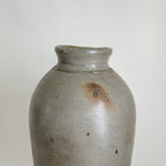 Vintage Tapered Grey Stoneware Crock