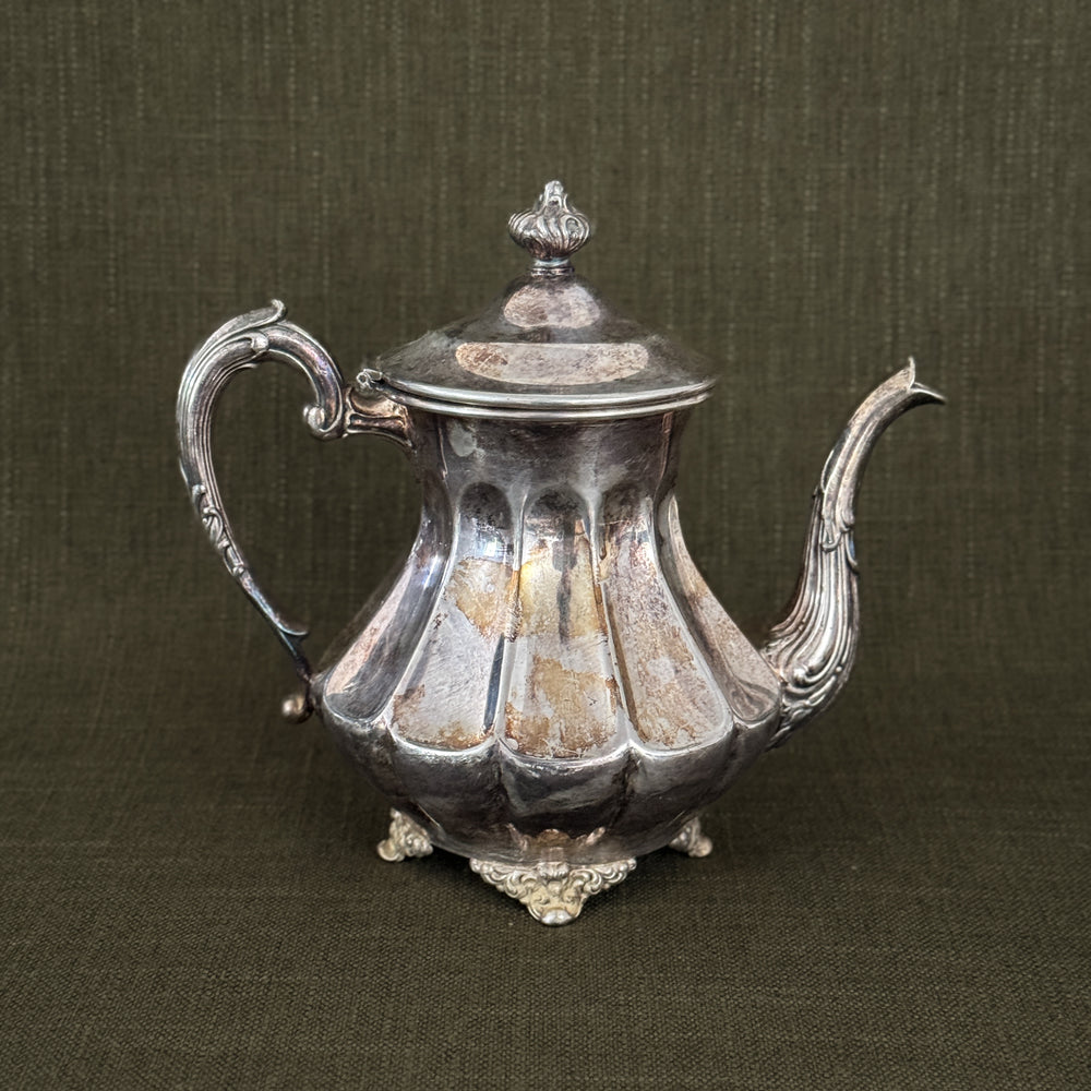 Vintage Silver Teapot.