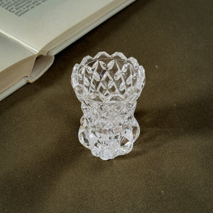 Vintage Glass Toothpick Holder II
