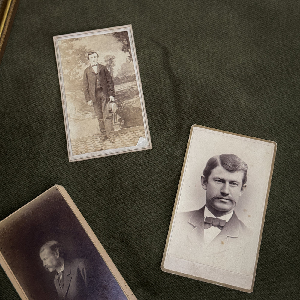 Antique Photo Cards S/3