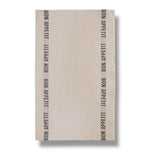 Linen Tea Towel - Bon Appetit Black