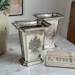 Vintage Silver Plate Vase.