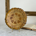 Vintage Florentine Tray.