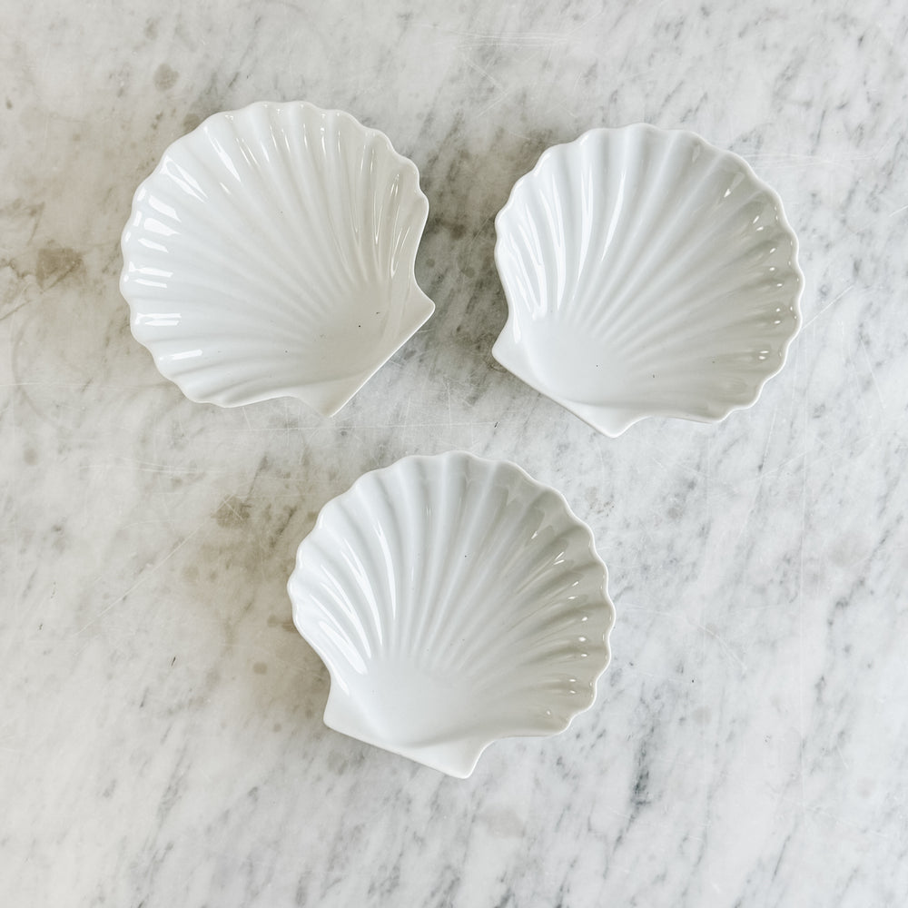 Vintage Shell Dishes.