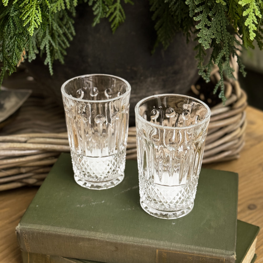 Vintage Glass Votive.