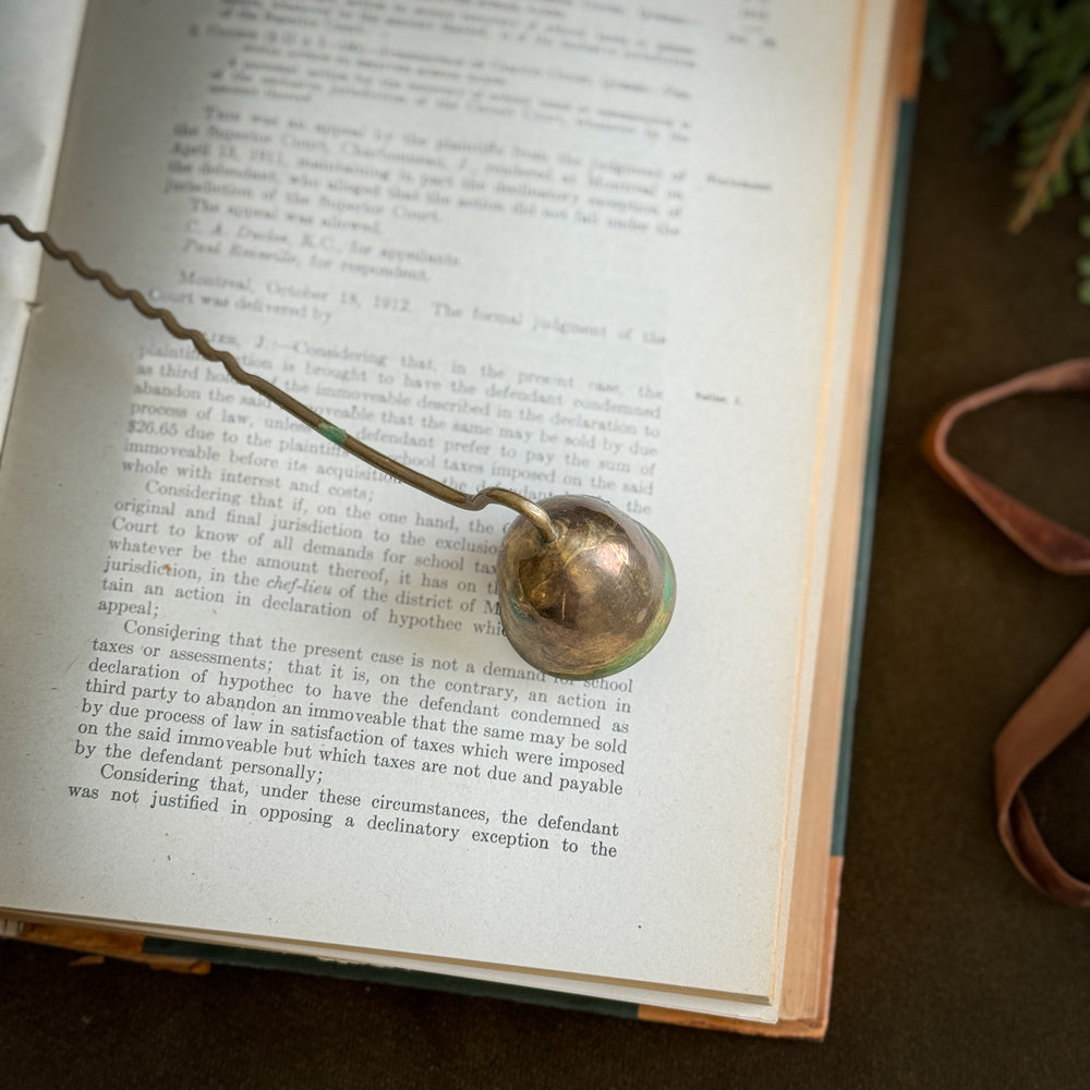 Vintage Brass Snuffer.