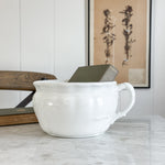 Antique Ironstone Chamber Pot- Wheat I