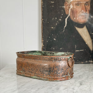 Vintage Copper Planter.