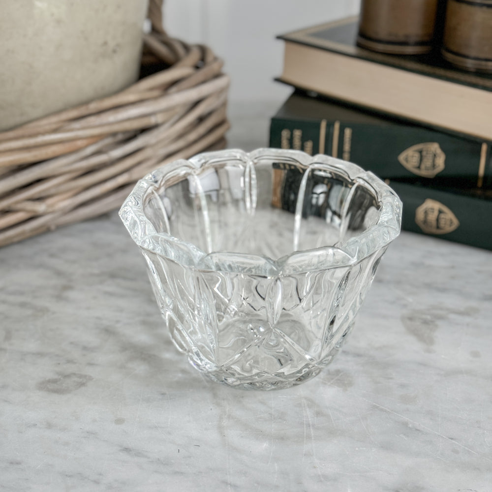 Vintage crystal bowl