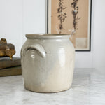 Antique Cream Confit Pot VI - FRANCE