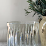 Vintage Crystal Ice Bucket.