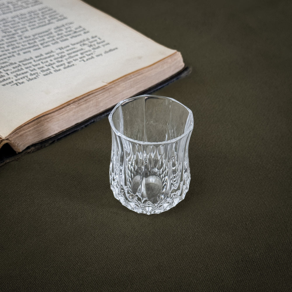Vintage crystal shot glass