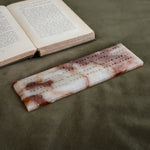Vintage alabaster blush board tray.