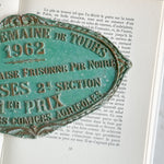 Vintage green cattle award 1962- FRANCE