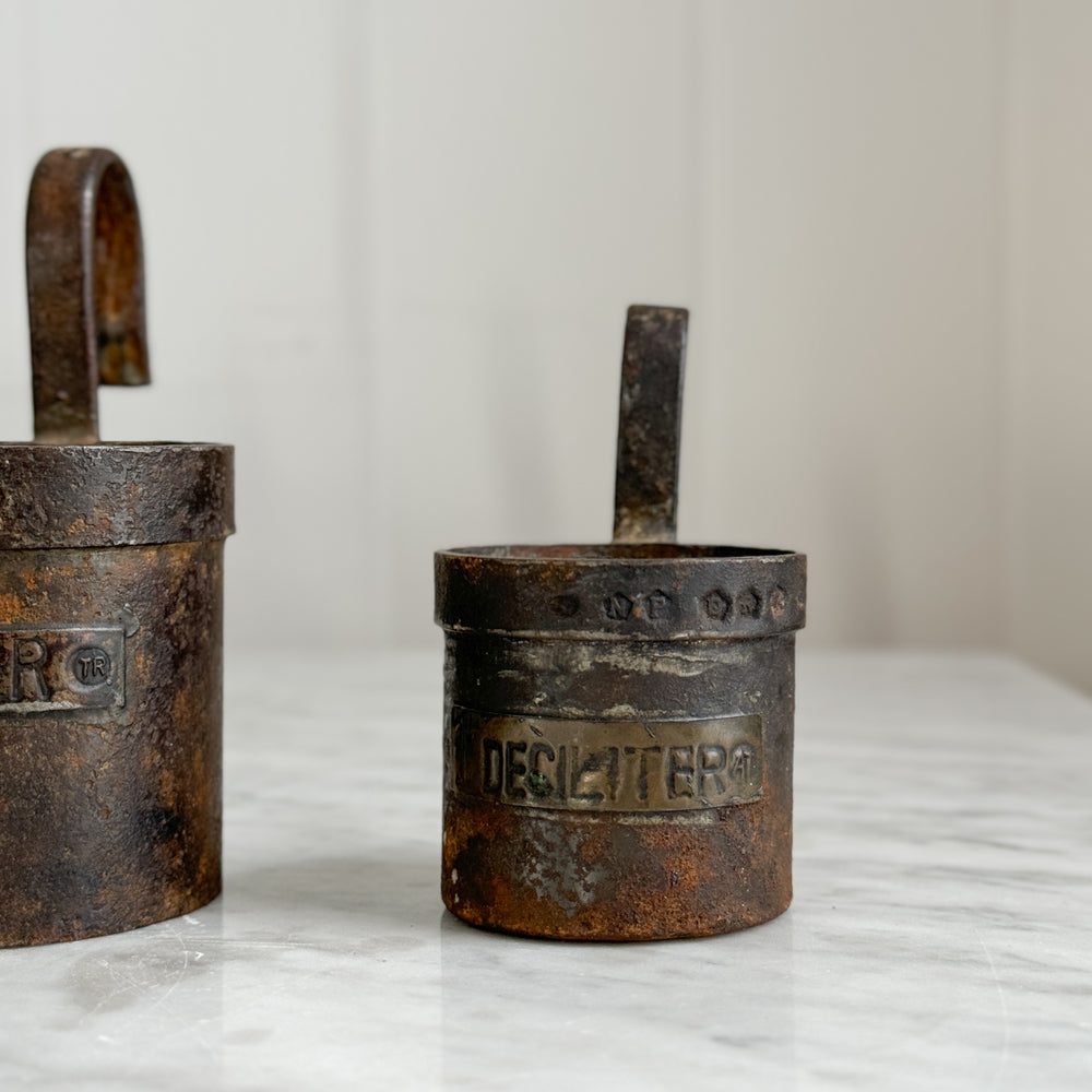 Vintage Metal Ladle Set