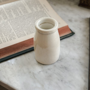 Vintage Stoneware Creme Fresh Crock