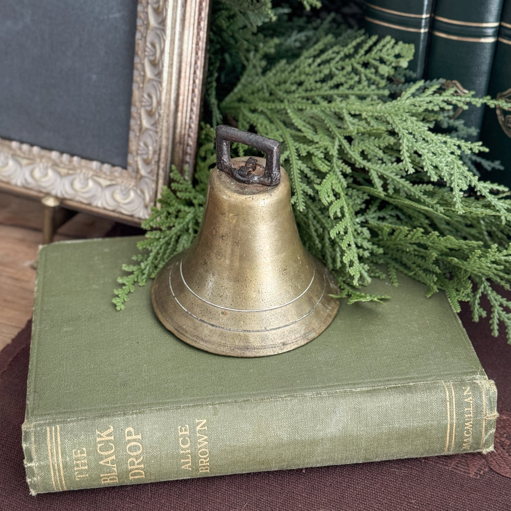 Vintage brass bell.