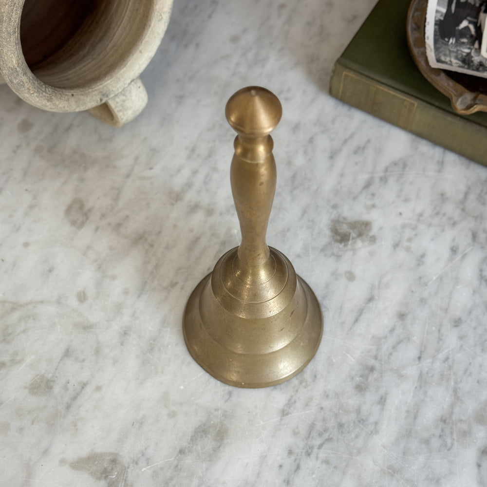 Vintage Brass Handle Bell.
