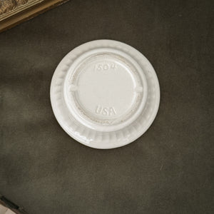 Vintage cream tapered bowl - USA.