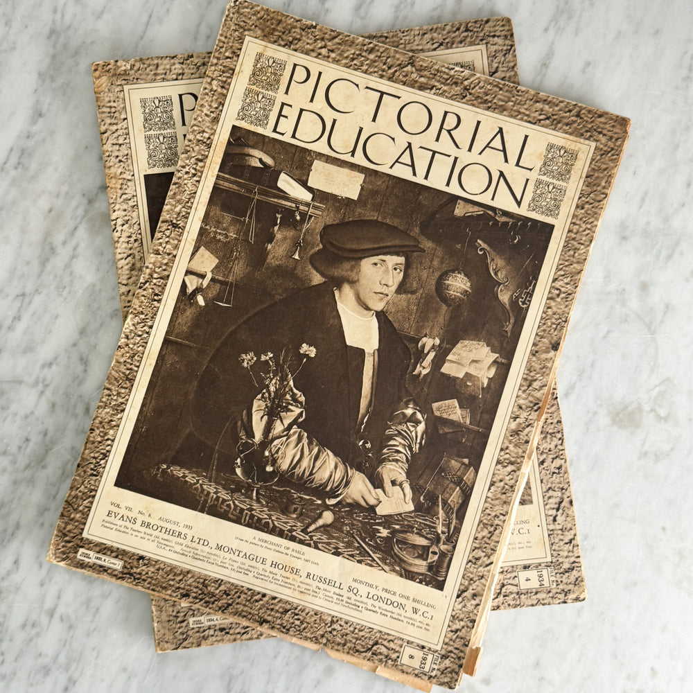 Vintage Pictorial Education Magazine