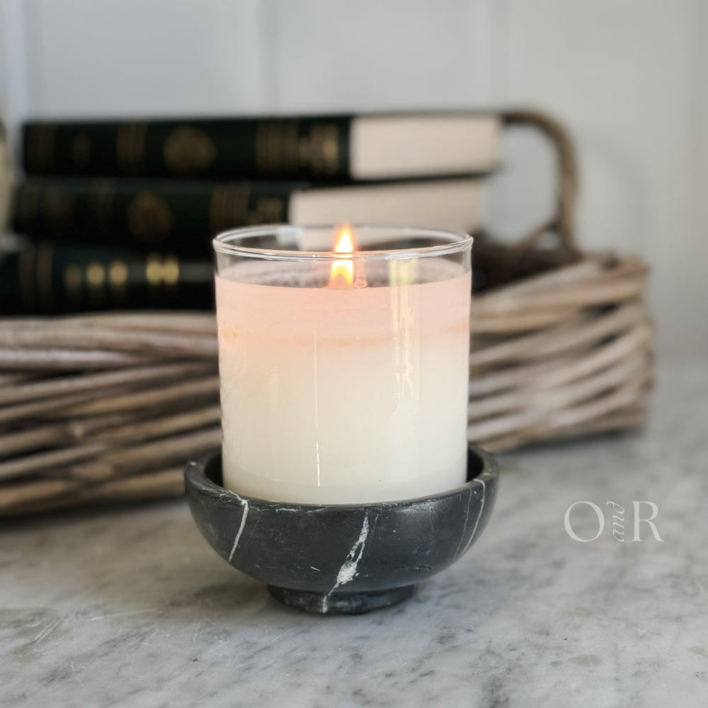 Black Marble Bowl