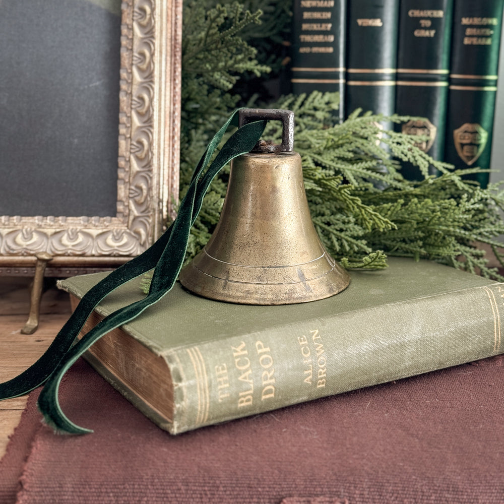 Vintage brass bell.