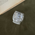 Vintage glass toothpick holder.