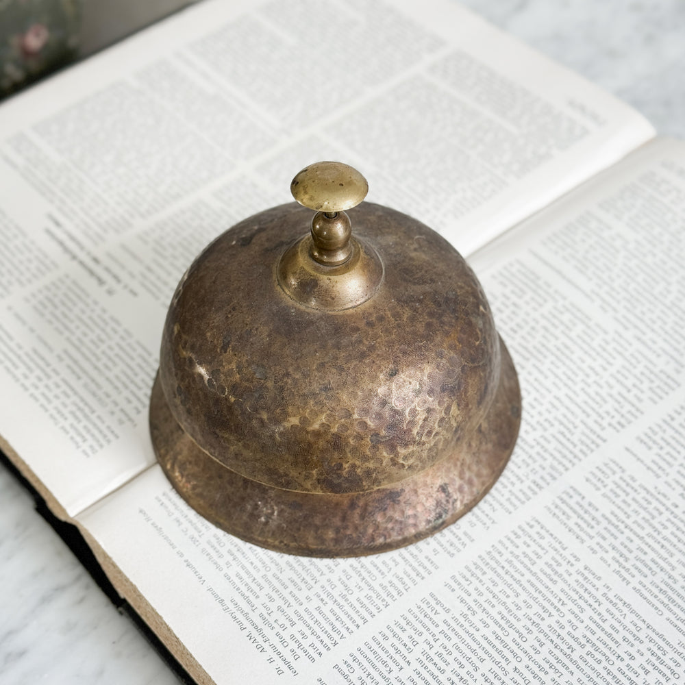 Vintage Brass Desktop Bell.