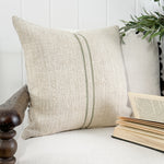Terrace Green 22" Grainsack Pillow Cover