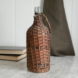 Vintage Wicker Demijohn