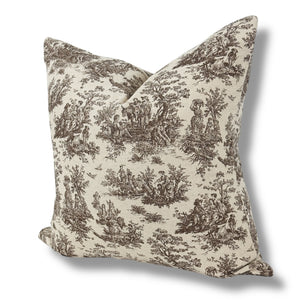Wilhelm Toile 22" Pillow Cover
