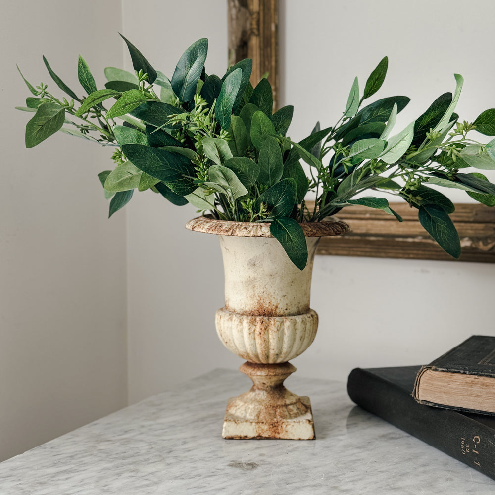 Faux Seeded Eucalyptus.