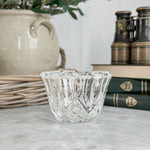 Vintage crystal bowl