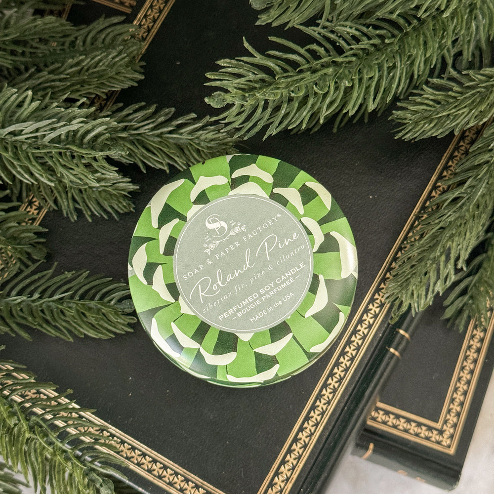 Roland Pine Candle Tin