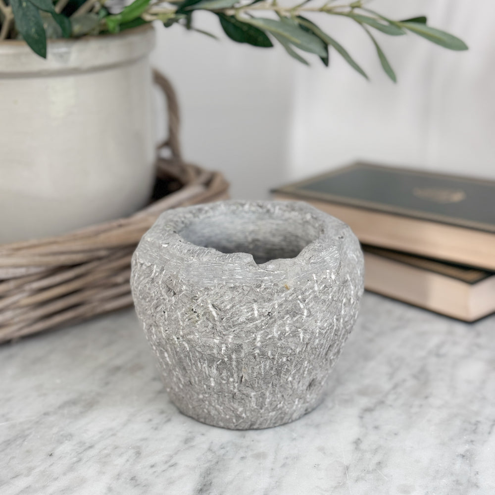 Vintage Carved stone bowl