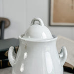 Antique Ironstone Sugar Bowl