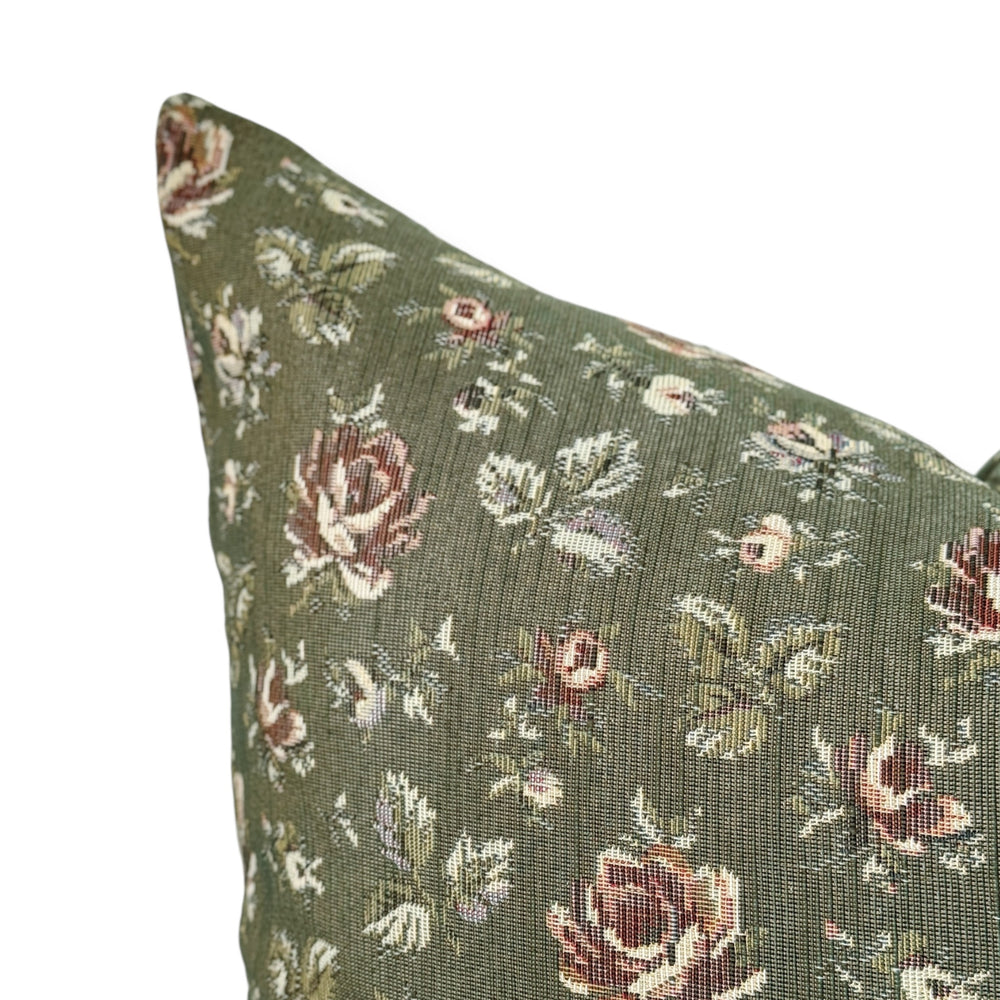 Rosie Floral Pillow Cover - Multiple sizes