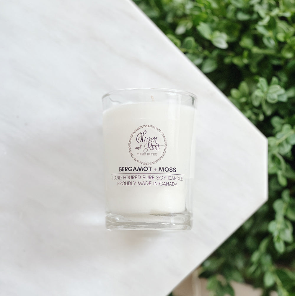 Oliver and Rust Candle - Bergamot and Moss