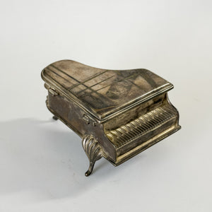Vintage Metal Piano Box.