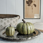 Olive green rustic pumpkin