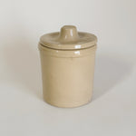 Vintage Stoneware Jar with Lid.