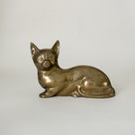 Vintage Brass Cat.