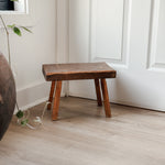 Vintage Wooden milking stool.